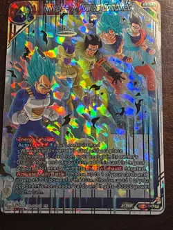 Dragon Ball Super Card Game Universe 7 Powers Combined BT20-140 SR Holo Bandai - Image 1