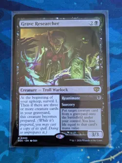 MTG Grave Researcher - NM - Secrets of Strixhaven - Image 1