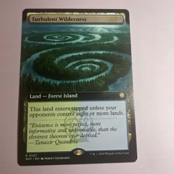Turbulent Wilderness (Extended Art) Commander: Secrets of Strixhaven Regular - Image 1