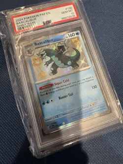 Pokemon TCG Baxcalibur Paldean Fates Card English Full Art Graded PSA 10 Gem - Image 1