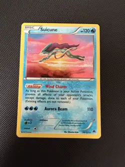 Suicune 30/122 Cosmos Holo Blister Exclusive Promo Pokemon Card - Image 1