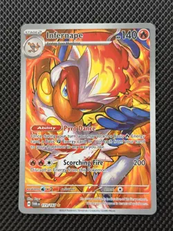 Pokemon: Infernape - 173/167 - SV06: Twilight Masquerade (TWM) Illustration Rare - Image 1