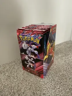 Pokemon Destined Rivals half Booster Box. - Image 1