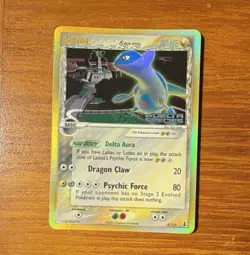 Pokemon TCG Latios Delta Species Reverse Holo Rare 9/113 English Basic 80 HP - Image 1