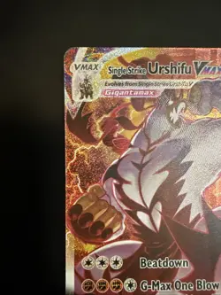 Single Strike Urshifu VMAX Alt Art 168/163 Swsh05: Battle Styles Pokemon English - Image 3