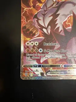Single Strike Urshifu VMAX Alt Art 168/163 Swsh05: Battle Styles Pokemon English - Image 4