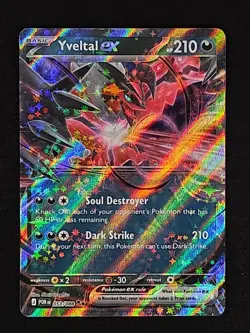 Yveltal ex 53/88 Double Rare Pokemon Perfect Order ME03 NM - Image 1
