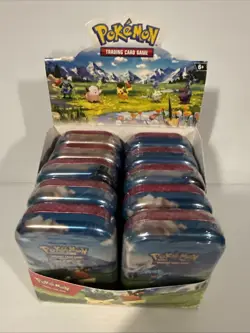 Pokemon TCG Ascended Heroes Mini Tin Display Lot Of 10 Brand New In Hand - Image 1