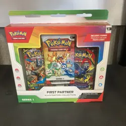Pokemon TCG First Partner Illustration Collection Series 1 New Sealed - Image 1
