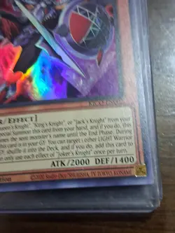 YUGIOH JOKERS KNIGHT KICO-EN002 ULTRA 1ST ED LP - Image 4