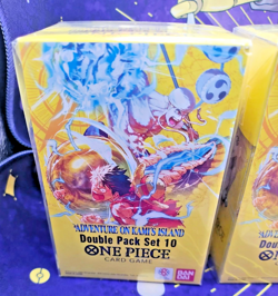One Piece TCG [OP15] Lot of 3 Kami’s Island Double Packs 6 Boosters 3 Don! Packs - Image 4