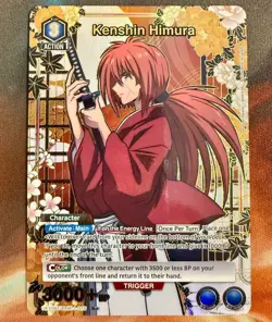 Kenshin Himura (R*) UE11BT/RNK-1-010 Foil Union Arena: Rurouni Kenshin - Image 1