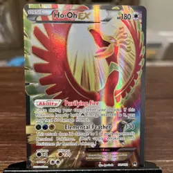 Pokemon TCG Ho-Oh EX Full Art Holo Card 121/122 Ultra - Image 1