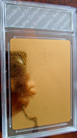 Charizard V HP508 Pokemon Gold Fan Art Card W/ Protective Sleeve Mint Condition - Image 5