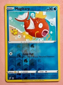 Magikarp & Pikachu~ Cute Blue Pokemon Cards | Water & Pastel Aesthetic Gallery - Image 1
