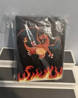 Pokemon Binder New Condition Holds Up To 400 Cards Squirtle Bulbasaur - Image 1