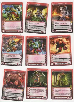 Chaotic lot #016 9 Underworld creature cards. - Image 1