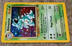POKEMON JUNGLE HOLOGRAPHIC CARDS VAPOREON, NIDOQUEEN, PIDGEOT, WIGGLYTUFF 1999 - Image 4