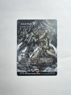 Astral Titan FFXV Rare Creature Giant Green Regular English MTG [0048] - Image 1