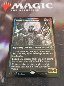Mtg. Vadrik, Astral Archmage. Foil Showcase. Innistrad: Midnight Hunt. Nm - Image 1