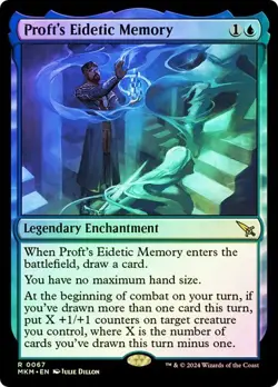 Proft's Eidetic Memory - FOIL - Murders at Karlov Manor - Magic - MTG - Image 1