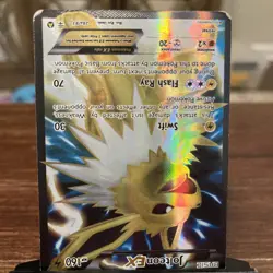 Pokemon TCG XY Generations Jolteon EX Full Art Holo Card 28a/83 Ultra Rare LP- - Image 3