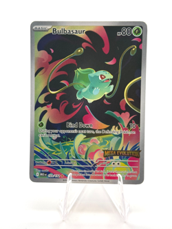Pokemon Bulbasaur Illustration Rare Mega Evolution 133/132 - Image 1