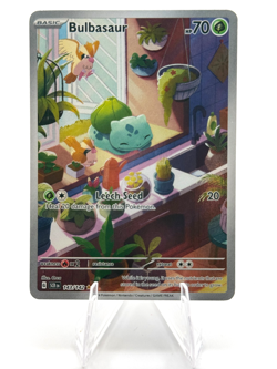 Pokemon Bulbasaur Illustration Rare Stellar Crown 143/142 - Image 1