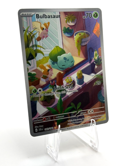 Pokemon Bulbasaur Illustration Rare Stellar Crown 143/142 - Image 3