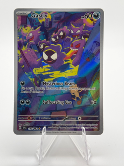 Pokemon Gastly Illustration Rare Temporal Forces 177/162 - Image 1