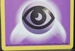 Pokemon Psychic Energy 1st Edition Shadowless Base Set 101/102 Card 1999 - Image 4