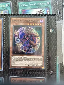 Yugioh Apprentice Illusion Magician LED6-EN007 Super Rare 1st Ed NM - Image 1