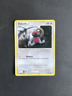 Pokemon TCG Slakoth Mysterious Treasures 99/123 Regular Common Non Holo Nintendo - Image 1