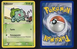 Bulbasaur 45/100 Common Crystal Guardians Pokemon LP - Image 3