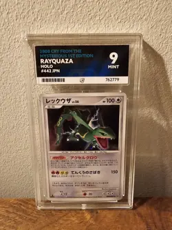 Pokemon Cry From The Mysterious - Rayquaza DPBP#442 Holo Rare ACE 9 - Image 1