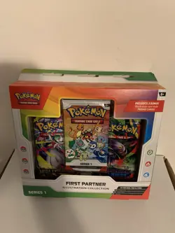 Pokemon TCG First Partner Illustration Collection Series 1 BRAND NEW SEALED - Image 1