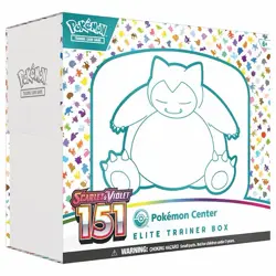 2023 Pokemon Scarlet & Violet 151 Sealed Pokemon Center ETB Elite Trainer Box - Image 1