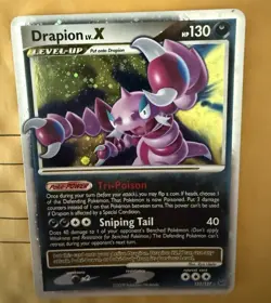 Pokemon Platinum Drapion LV. X Holo 123/127 - Image 2