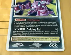 Pokemon Platinum Drapion LV. X Holo 123/127 - Image 3