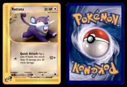 RATTATA 128/165 C EXPEDITION BASE SET POKEMON TCG MP - Image 3