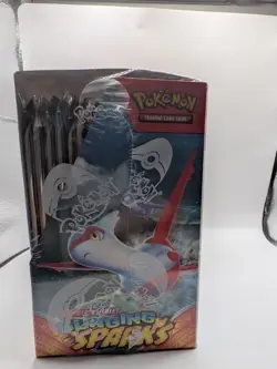 Pokemon Scarlet & Violet Surging Sparks Booster Box Factory Sealed - Image 3