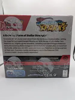 Pokemon Scarlet & Violet Surging Sparks Booster Box Factory Sealed - Image 4