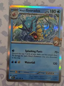 1c Auctions! Misty's Gyarados 049/182 Rare Destined Rivals Pokemon Holo NM - Image 1