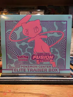 Pokemon Center Fusion Strike Elite Trainer Box ETB Sealed 820650809941 - Image 1