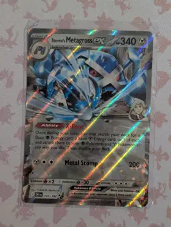1c Auctions! STEVEN'S METAGROSS EX 145/182 DESTINED RIVALS Pokemon Near Mint - Image 1