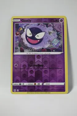 Gastly 064/196 Common Lost Origin Pokemon Reverse Holo NM - Image 1