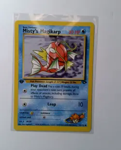 1ST EDITION Misty's Magikarp 88/132 Gym Challenge Vintage Pokemon TCG NM - Image 1