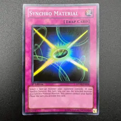 YuGiOh Synchro Material DP10-EN030 Super Rare 1st Edition NM - Image 1