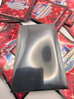 YUGIOH WCQ SLEEVES RED 2023 OFFICIAL KONAMI SEALED HOLO x 100 - Image 4
