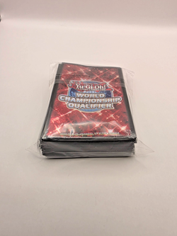 YUGIOH WCQ SLEEVES RED 2023 OFFICIAL KONAMI SEALED HOLO x 100 - Image 5